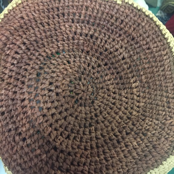 Helen Kaminski 2 tone Australian raffia bucket bag - Picture 5 of 5